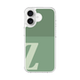 スリムプロテクションケース［ オリジナル - initial two tone - Z green ］