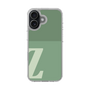 スリムプロテクションケース［ オリジナル - initial two tone - Z green ］
