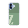 スリムプロテクションケース［ オリジナル - initial two tone - Z green ］