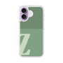 スリムプロテクションケース［ オリジナル - initial two tone - Z green ］