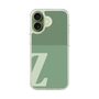 スリムプロテクションケース［ オリジナル - initial two tone - Z green ］