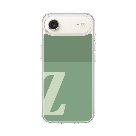 スリムプロテクションケース［ オリジナル - initial two tone - Z green ］