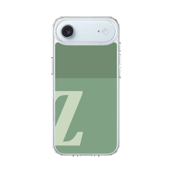スリムプロテクションケース［ オリジナル - initial two tone - Z green ］