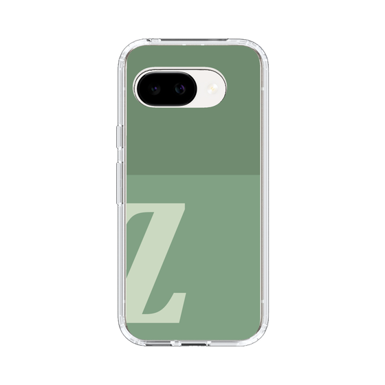 スリムプロテクションケース［ オリジナル - initial two tone - Z green ］