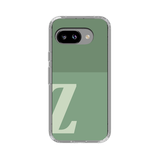 スリムプロテクションケース［ オリジナル - initial two tone - Z green ］