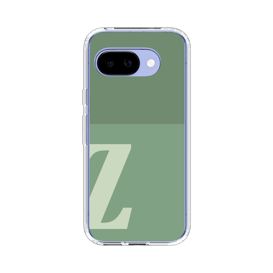 スリムプロテクションケース［ オリジナル - initial two tone - Z green ］