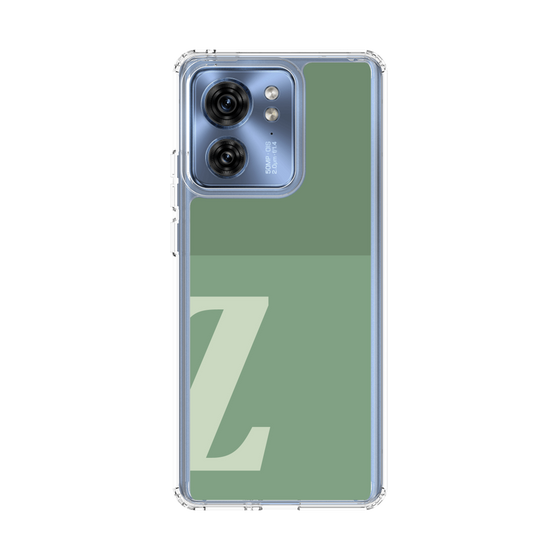 スリムプロテクションケース［ オリジナル - initial two tone - Z green ］