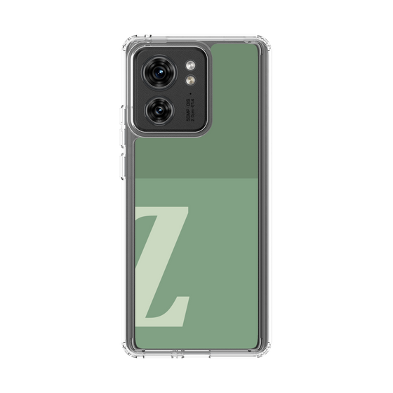 スリムプロテクションケース［ オリジナル - initial two tone - Z green ］