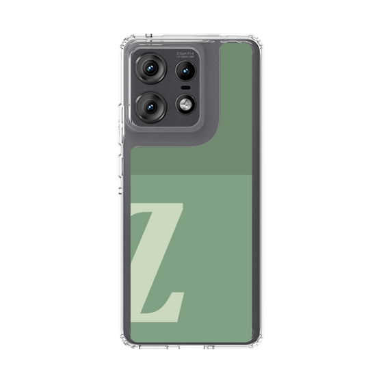 スリムプロテクションケース［ オリジナル - initial two tone - Z green ］