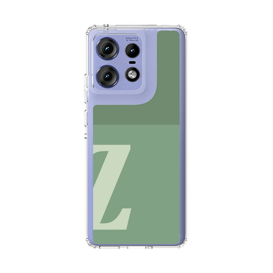 スリムプロテクションケース［ オリジナル - initial two tone - Z green ］