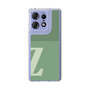 スリムプロテクションケース［ オリジナル - initial two tone - Z green ］