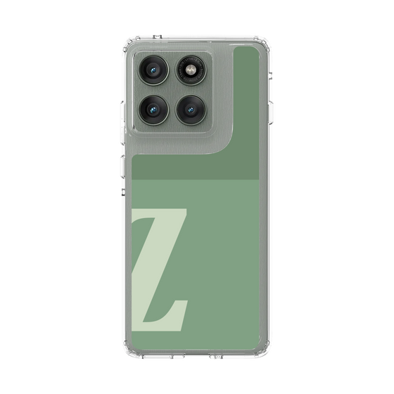 スリムプロテクションケース［ オリジナル - initial two tone - Z green ］