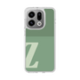スリムプロテクションケース［ オリジナル - initial two tone - Z green ］