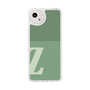スリムプロテクションケース［ オリジナル - initial two tone - Z green ］
