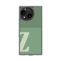 スリムプロテクションケース［ オリジナル - initial two tone - Z green ］
