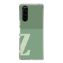 スリムプロテクションケース［ オリジナル - initial two tone - Z green ］