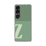スリムプロテクションケース［ オリジナル - initial two tone - Z green ］