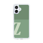 スリムプロテクションケース［ オリジナル - initial two tone - Z green ］