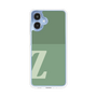 スリムプロテクションケース［ オリジナル - initial two tone - Z green ］