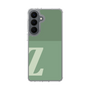 スリムプロテクションケース［ オリジナル - initial two tone - Z green ］