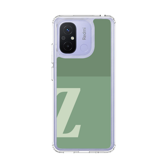 スリムプロテクションケース［ オリジナル - initial two tone - Z green ］