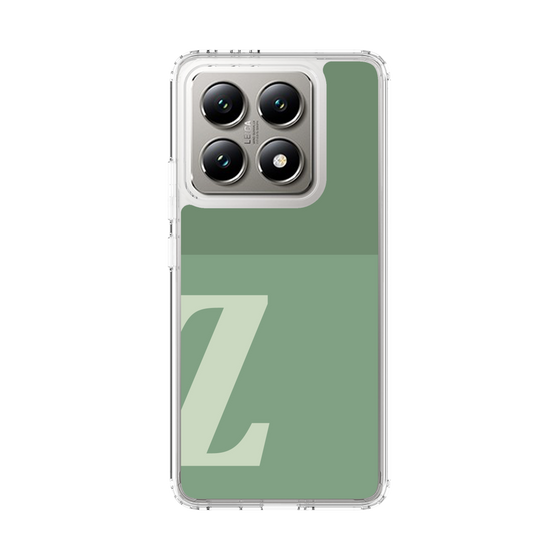 スリムプロテクションケース［ オリジナル - initial two tone - Z green ］