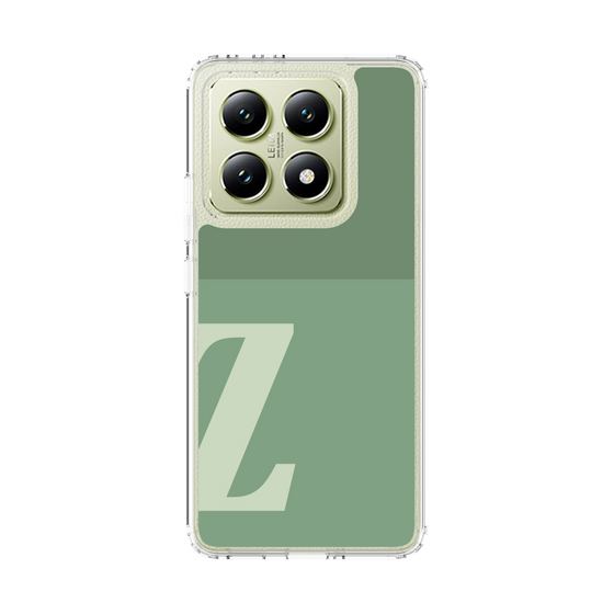 スリムプロテクションケース［ オリジナル - initial two tone - Z green ］