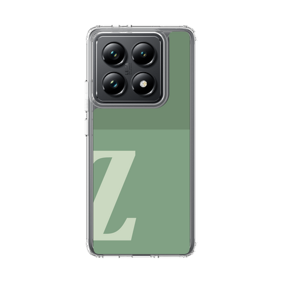 スリムプロテクションケース［ オリジナル - initial two tone - Z green ］