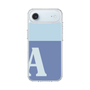 スリムプロテクションケース［ オリジナル - initial two tone - A blue ］