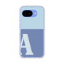 スリムプロテクションケース［ オリジナル - initial two tone - A blue ］