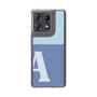 スリムプロテクションケース［ オリジナル - initial two tone - A blue ］