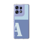 スリムプロテクションケース［ オリジナル - initial two tone - A blue ］