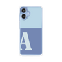 スリムプロテクションケース［ オリジナル - initial two tone - A blue ］