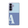 スリムプロテクションケース［ オリジナル - initial two tone - A blue ］
