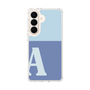 スリムプロテクションケース［ オリジナル - initial two tone - A blue ］