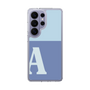 スリムプロテクションケース［ オリジナル - initial two tone - A blue ］
