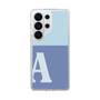 スリムプロテクションケース［ オリジナル - initial two tone - A blue ］
