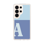スリムプロテクションケース［ オリジナル - initial two tone - A blue ］