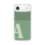 スリムプロテクションケース［ オリジナル - initial two tone - A green ］