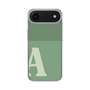 スリムプロテクションケース［ オリジナル - initial two tone - A green ］