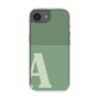 スリムプロテクションケース［ オリジナル - initial two tone - A green ］