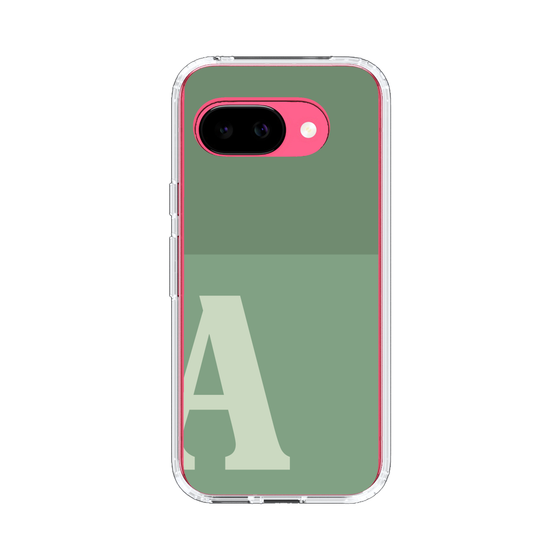 スリムプロテクションケース［ オリジナル - initial two tone - A green ］