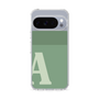 スリムプロテクションケース［ オリジナル - initial two tone - A green ］