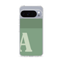 スリムプロテクションケース［ オリジナル - initial two tone - A green ］