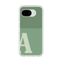 スリムプロテクションケース［ オリジナル - initial two tone - A green ］