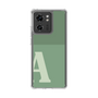 スリムプロテクションケース［ オリジナル - initial two tone - A green ］