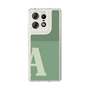 スリムプロテクションケース［ オリジナル - initial two tone - A green ］