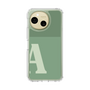 スリムプロテクションケース［ オリジナル - initial two tone - A green ］
