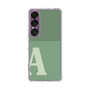 スリムプロテクションケース［ オリジナル - initial two tone - A green ］