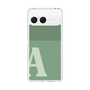 スリムプロテクションケース［ オリジナル - initial two tone - A green ］